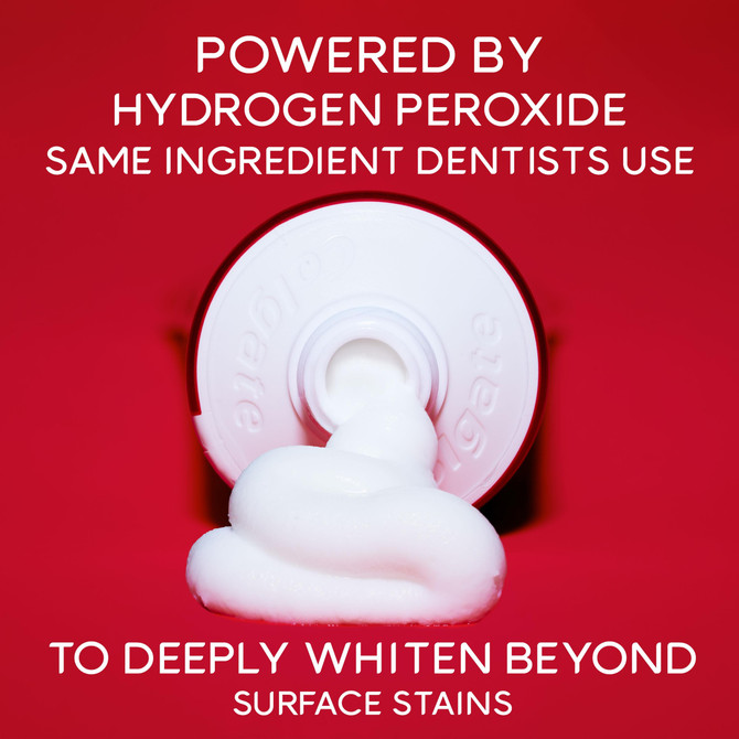 Colgate Optic White Luminous High Impact Teeth Whitening Toothpaste, 85g