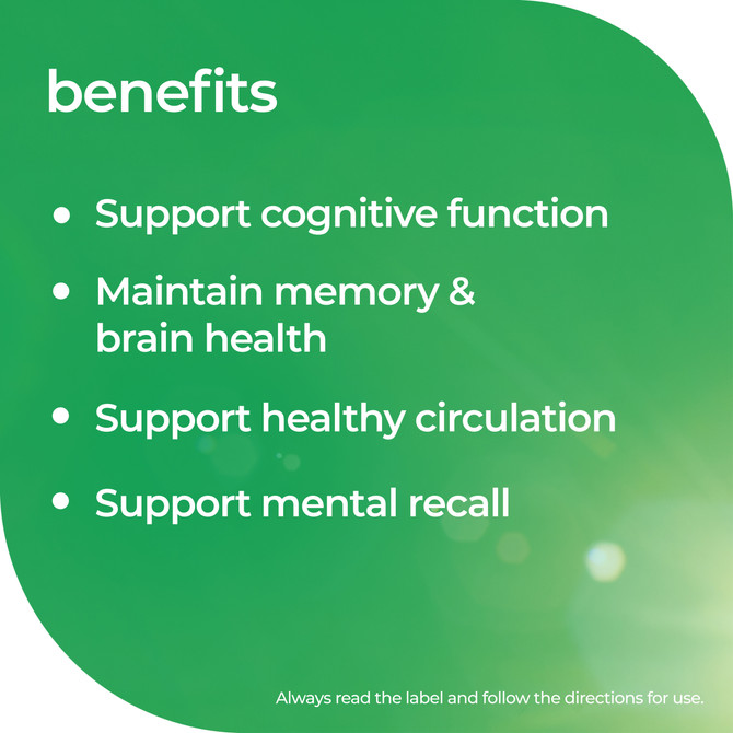 Nature's Way Ginkgo 2000 Brain & Memory 120s