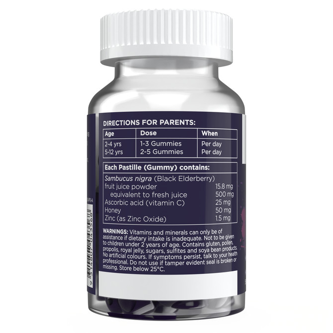 Sambucol Black Elderberry Immune Defence Kids Gummies 50s