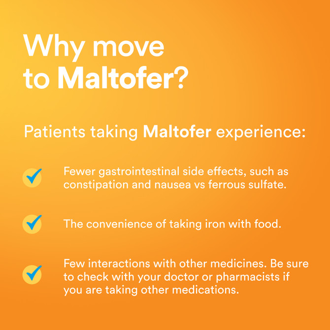 Maltofer Iron 100mg 30 Tablets