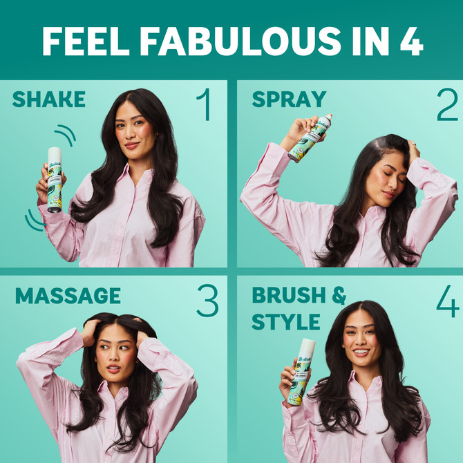 Batiste Original Dry Shampoo | Citrus Fragrance | Instant Hair Refresh | 350mL