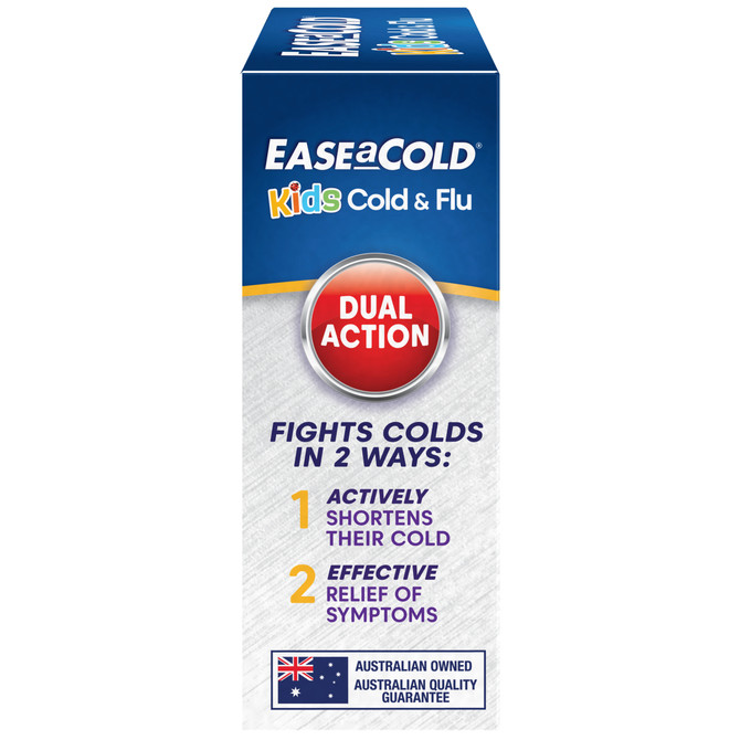 EASEaCOLD Kids Cold & Flu Chewable Berry Tablets 24s 