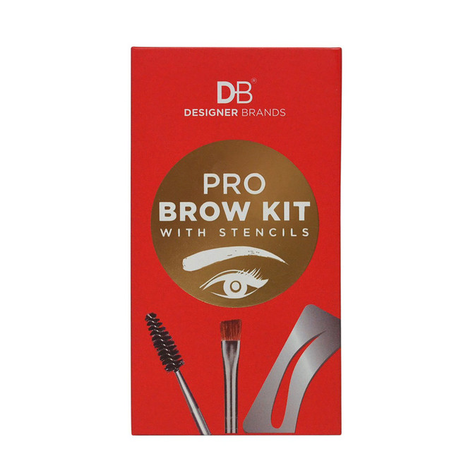 Designer Brands Pro Brow Kit With Stencils