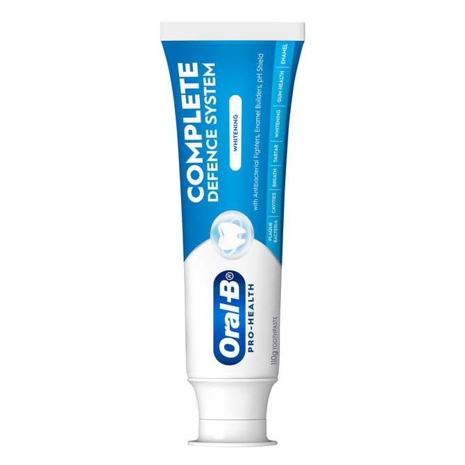 Oral-B Pro Health Complete Defence System Whitening Toothpaste 110g