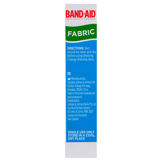 Band-Aid Fabric Dressing Full Width Pad 1m x 6cm