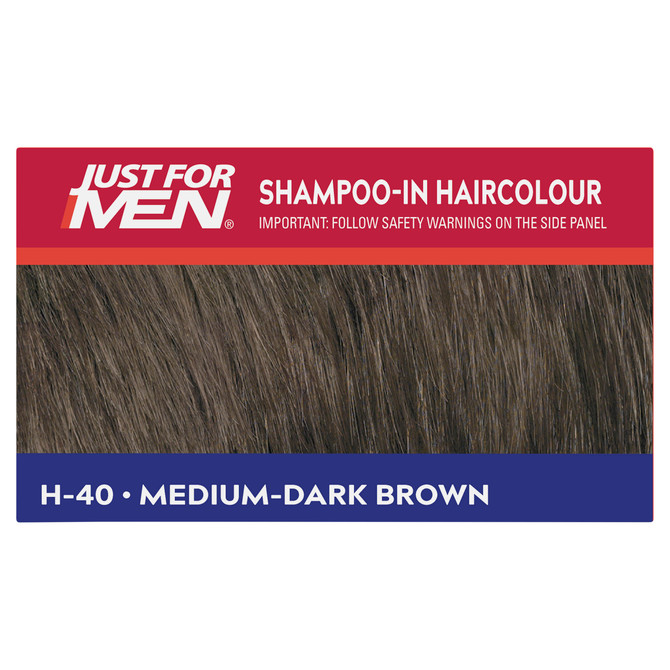 Just For Men Shampoo-In Haircolour Medium-Dark Brown