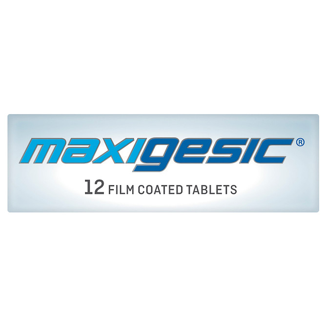 Maxigesic® Double Action Pain Relief 12 Tablets