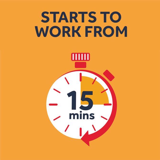 Nuromol 200mg Strong Pain Relief Tablets Ibuprofen/500mg Paracetamol 6 pack