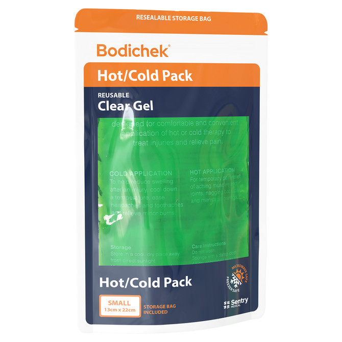 Bodichek® Hot/Cold Clear Gel Pack Small 13cm x 22cm
