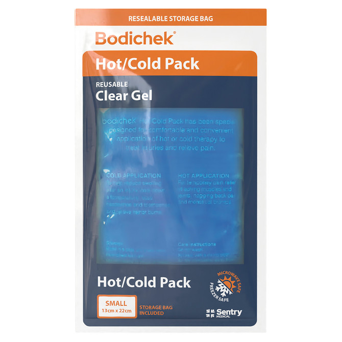 Bodichek® Hot/Cold Clear Gel Pack Small 13cm x 22cm