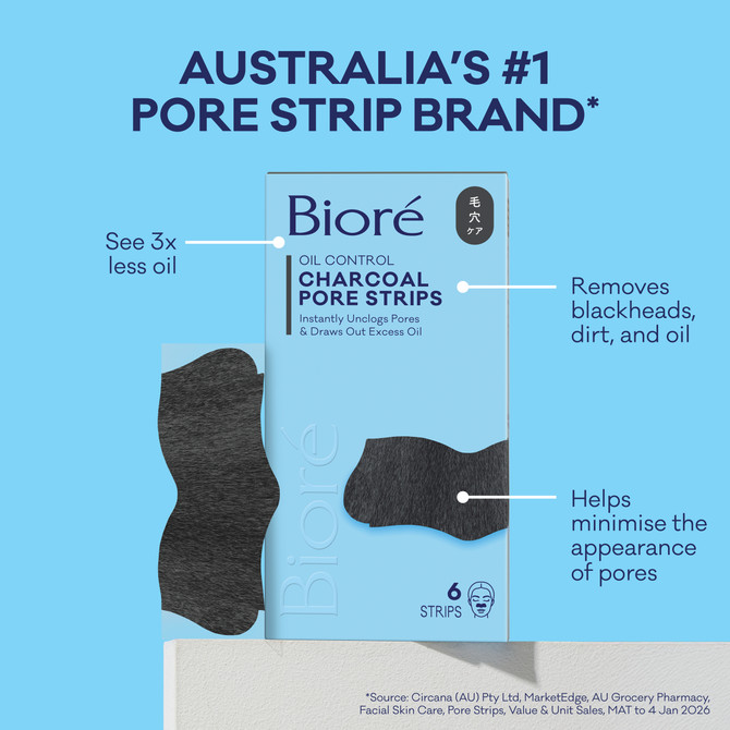 Charcoal Deep Cleansing Pore Strips (6ct)