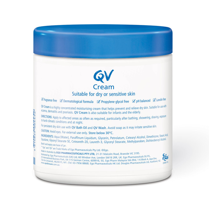 QV Cream 500g (Tub)
