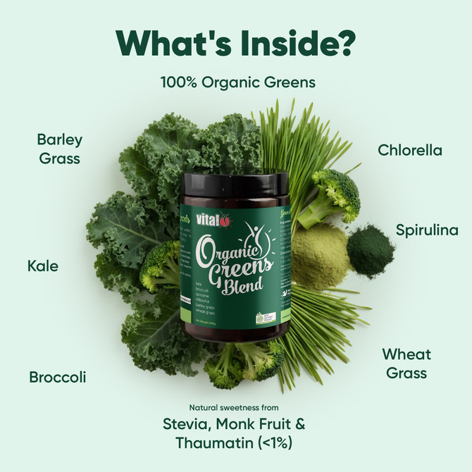 Vital Organic Greens 200gm