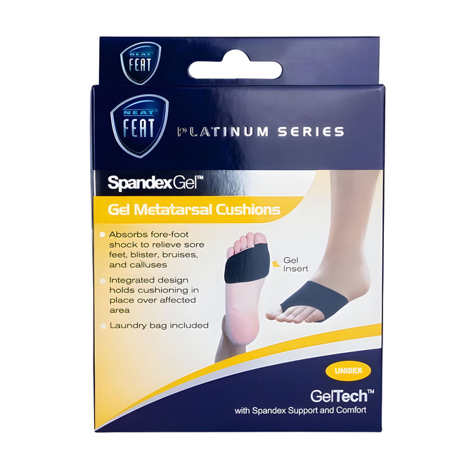 Neat Feat Spandex Gel Metatarsal Cushion Large