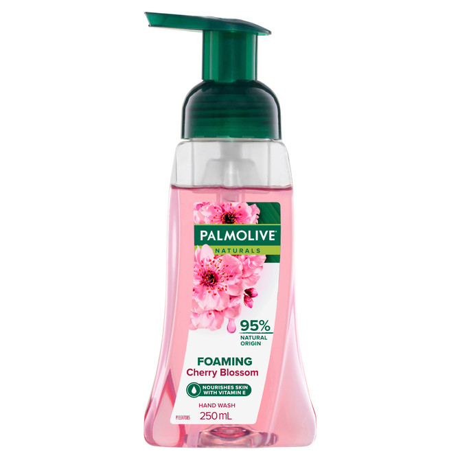 Palmolive Naturals, Foaming Hand Wash, Cherry Blossom, 250mL Pump
