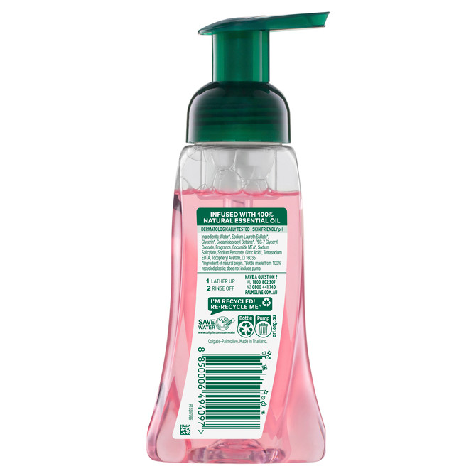Palmolive Naturals, Foaming Hand Wash, Cherry Blossom, 250mL Pump