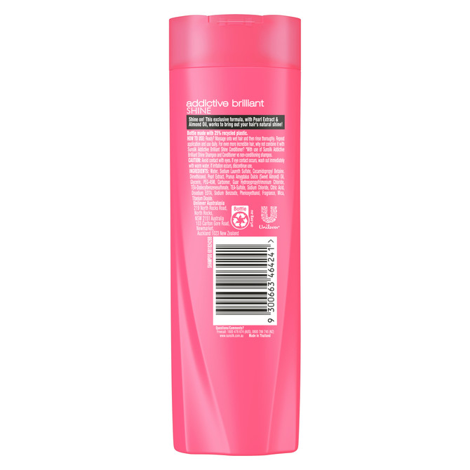 SUNSILK Shampoo Addictive Brilliant Shine 200mL