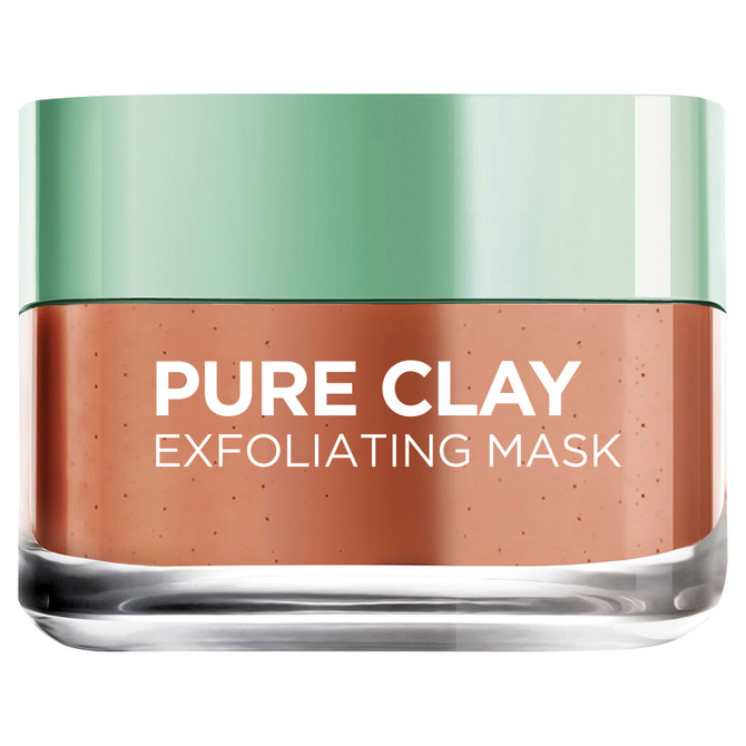 L'Oréal Paris Pure Clay Exfoliating Red Algae Mask, 50mL