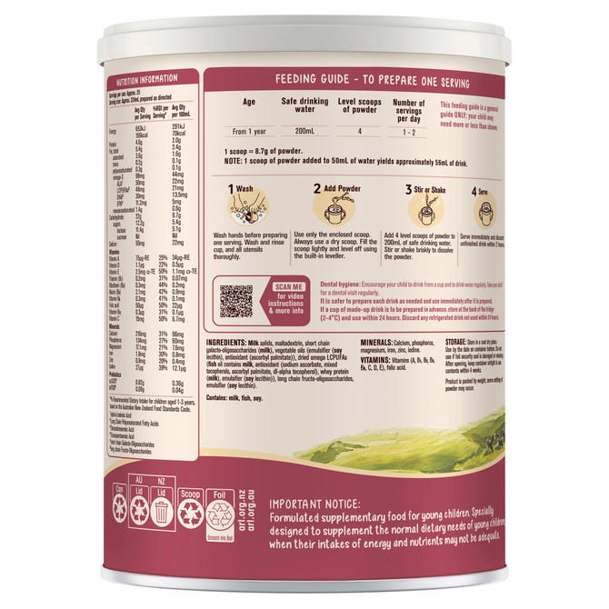 Karicare Stage 3 Toddler Milk Drink From 12+ Months 900g