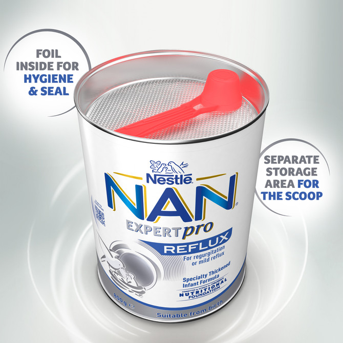 Nestle NAN EXPERTpro  Reflux Formula for Regurgitation From 0 to 12 Months 800g