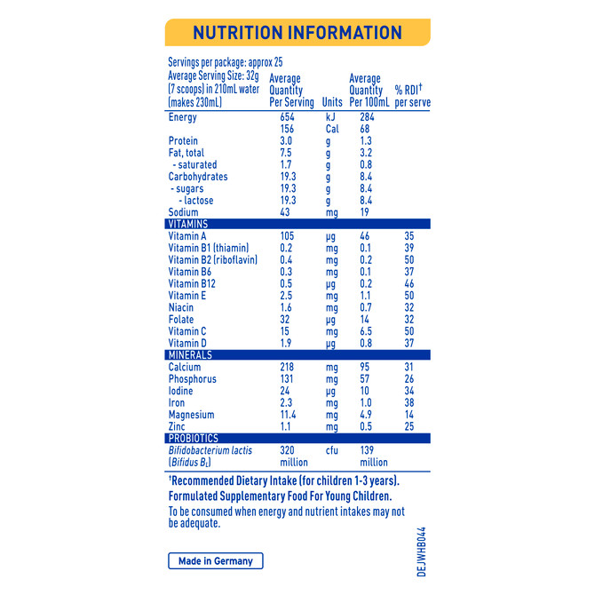 Nestle NAN SUPREMEpro 3 Toddler Milk Drink 800g