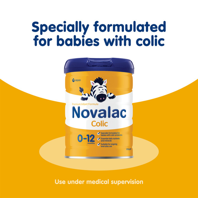 Novalac Colic Premium Evidence Based Specialty Infant Formula Powder 800g