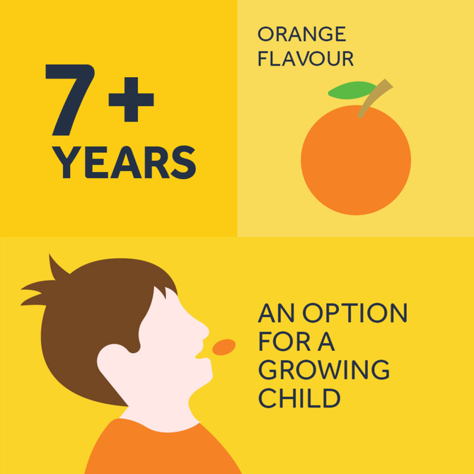 Nurofen For Children 7+ Orange Chewable Capsules 12
