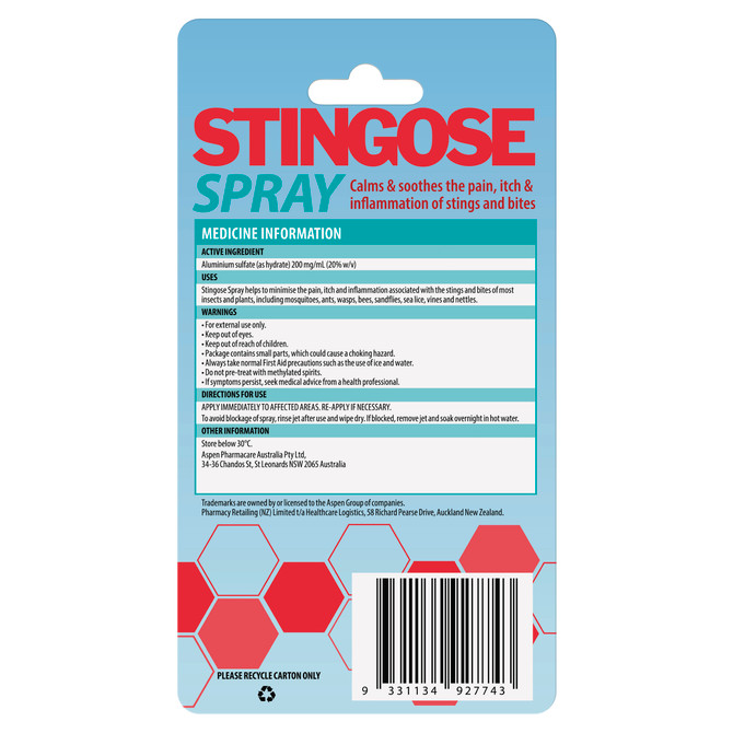 Stingose Spray 25mL