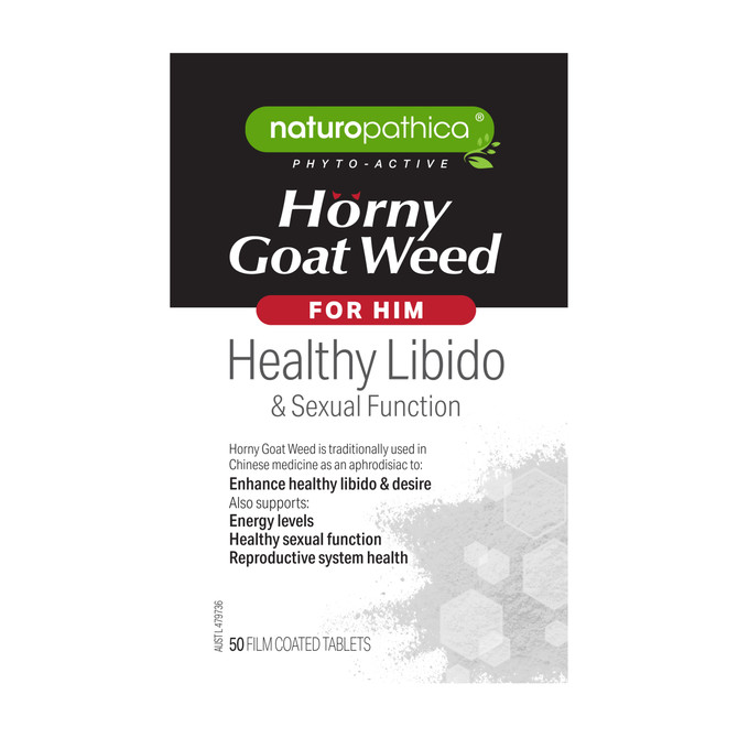 Naturopathica Phyto-Active Horny Goat Weed For Him