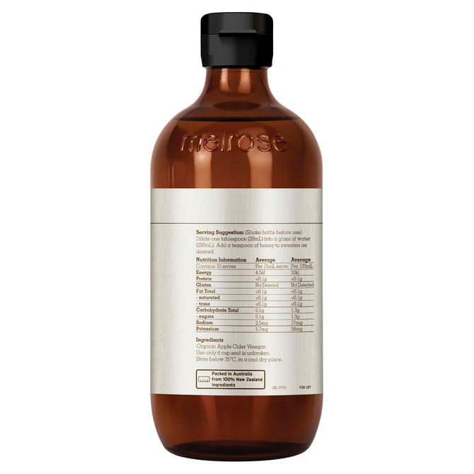 Melrose Organic Apple Cider Vinegar 500mL