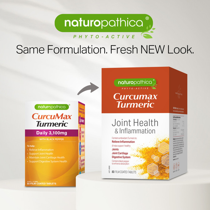 Naturopathica Phyto-Active Curcumax Daily 80s