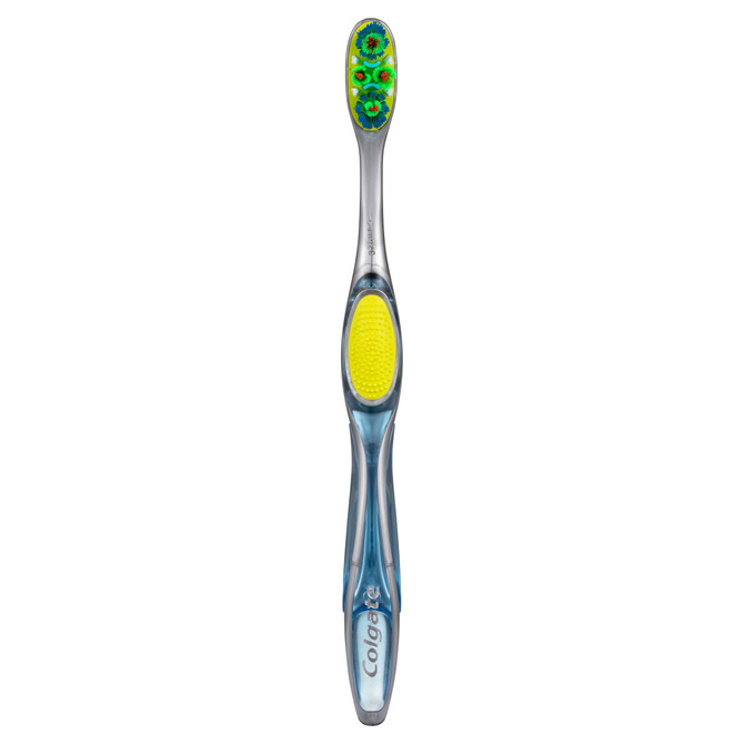 Colgate 360° Advanced Whole Mouth Health Manual Toothbrush, Medium 1 Pack