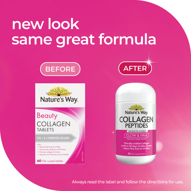 Nature's Way Collagen Peptides Tablets 60 tablets
