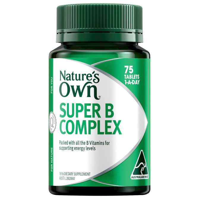Nature's Own Super B Complex 75 Tablets