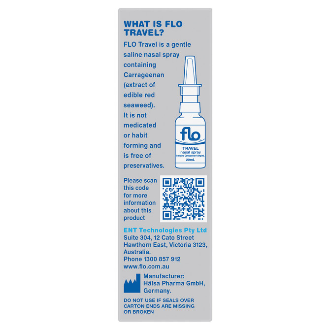FLO Travel Nasal Spray 20mL