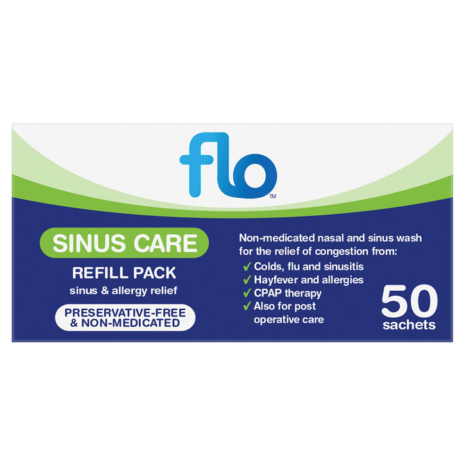 FLO Sinus Care Refill 50 Sachets 