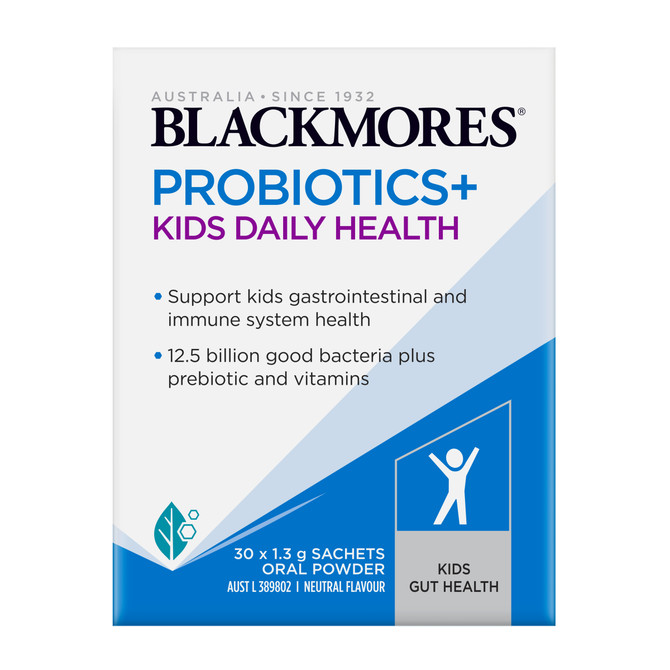 Blackmores Probiotics + Kids Daily Health Powder 30 Pack