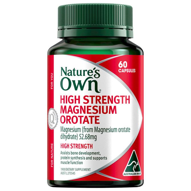 Nature’s Own High Strength Magnesium Orotate 60 Capsules