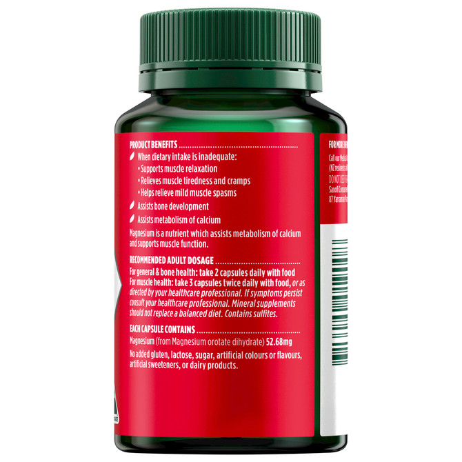 Nature’s Own High Strength Magnesium Orotate 60 Capsules