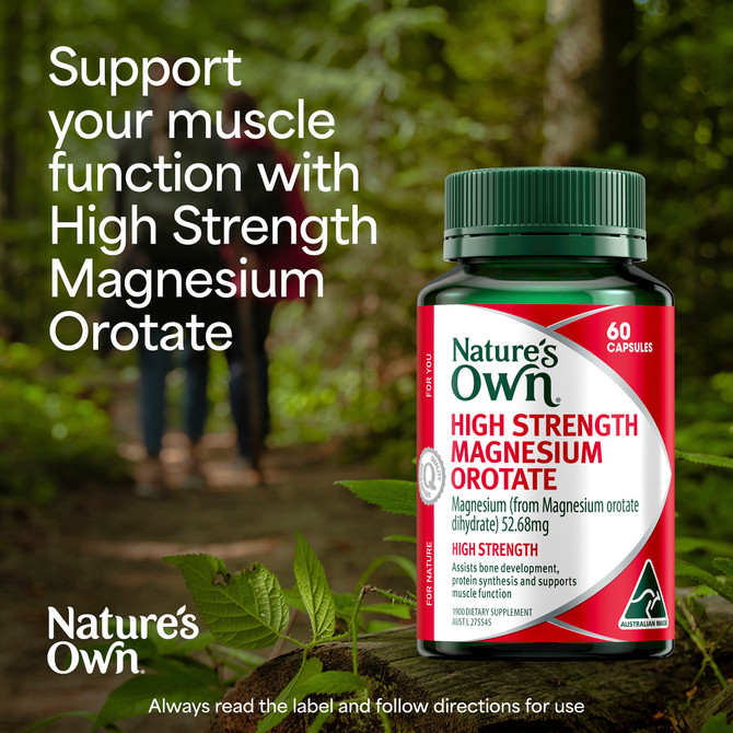 Nature’s Own High Strength Magnesium Orotate 60 Capsules