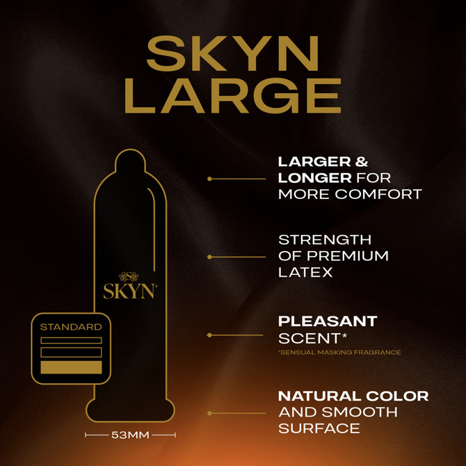 SKYN® Large Condoms 10 Pack