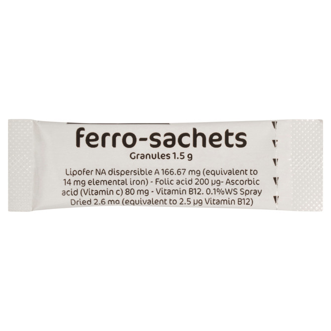 Ferro-Sachets® Zesty Citrus Flavour 28 Pack x 1.5g