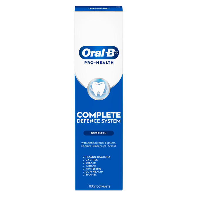 Oral-B Pro Health Complete Defence System Deep Clean Toothpaste 110g