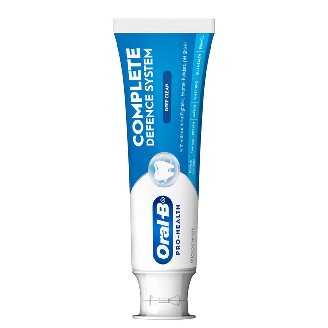 Oral-B Pro Health Complete Defence System Deep Clean Toothpaste 110g