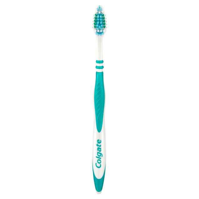 Colgate Zig Zag Manual Toothbrush, 1 Pack, Medium Bristles, Antibacterial Bristles