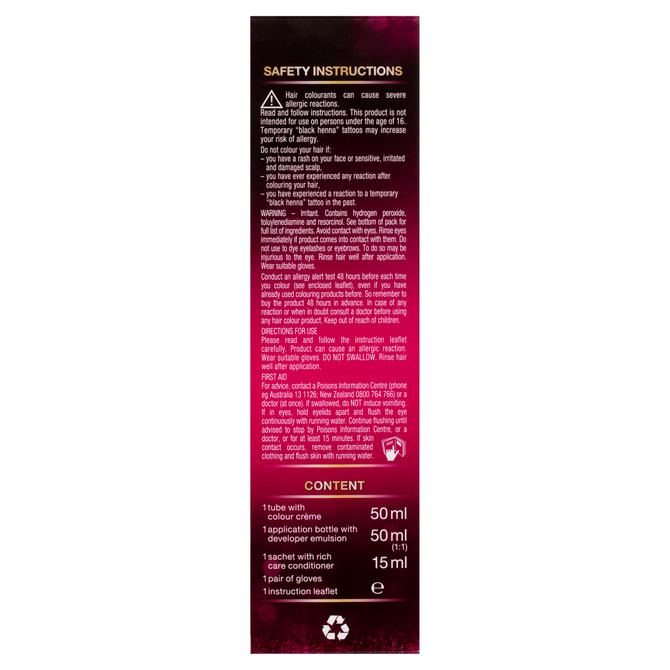 Napro Palette Permanent Hair Colour 7-46 Light Brown Mocha