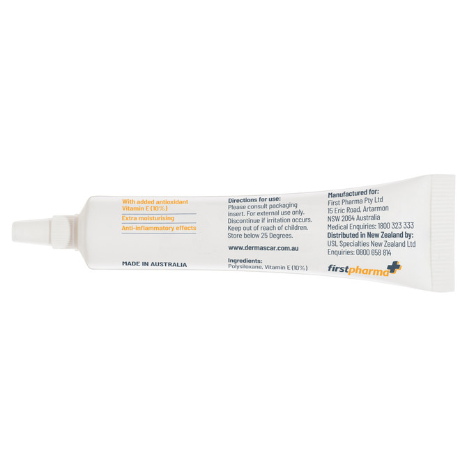 DermaScar Plus E Silicone Gel 15g