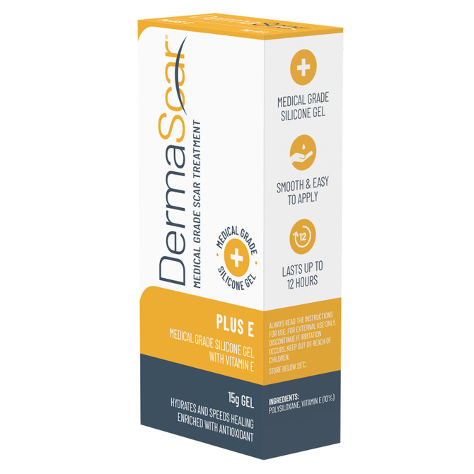 DermaScar Plus E Silicone Gel 15g