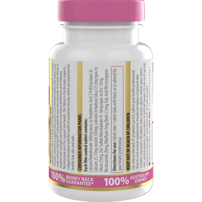 Caruso's Hair Food 60 Tablets