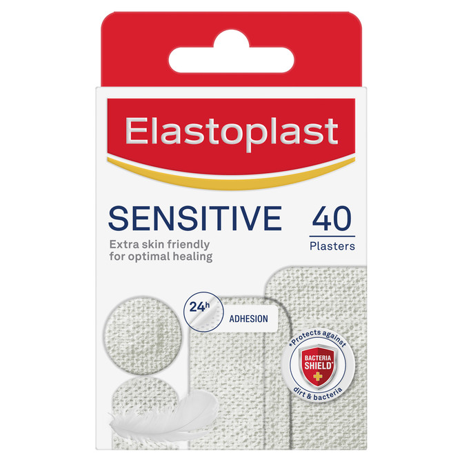 Elastoplast Sensitive Assorted 40 Pack